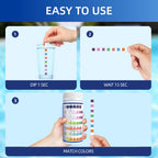 7 in 1 Accurate Pool Test Strips, 150-Count Hot Tub & Spa Test Strip