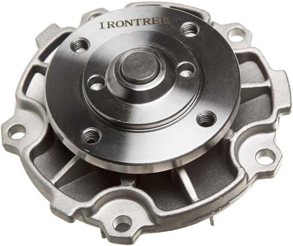 IRONTREE AW5033 Professional Water Pump Kit with Gasket for Chevy Impala Equinox Malibu Cavalier Uplander, Buick Century Regal, Pontiac G6 Grand Prix Grand Am Prix, Oldsmobile, 2.8L 3.1L 3.4L 3.5L V6