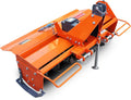 49” 3 Point Rotary Tiller for 20-30HP Compact Tractors.(PTO not Included) | Cat 1 Cultivator with 28 Replaceable