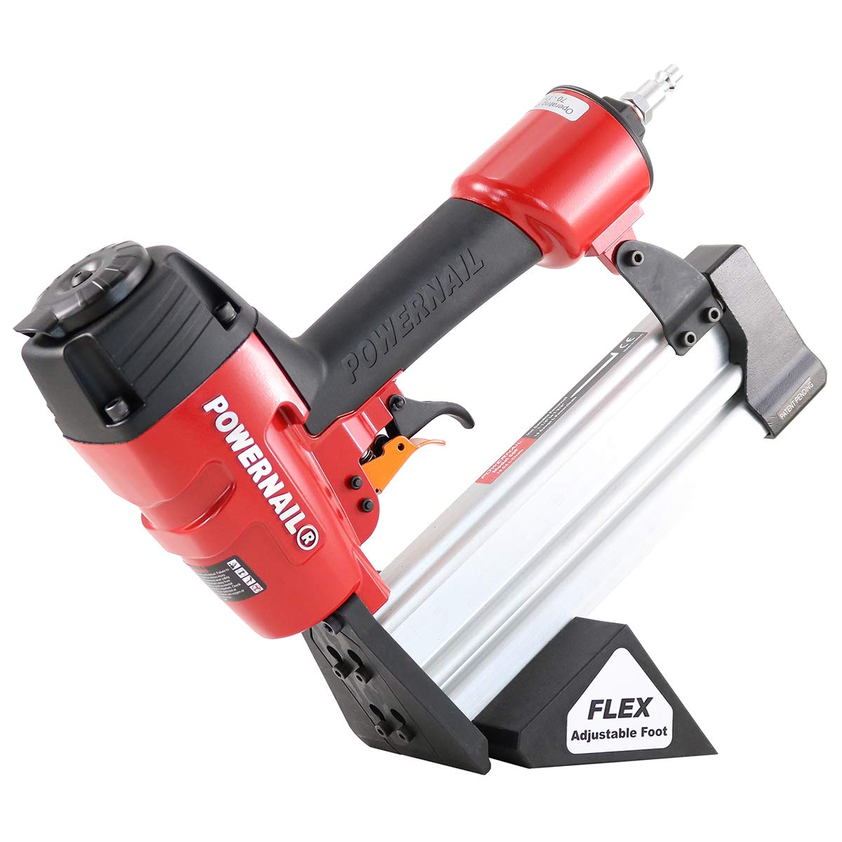 50F Pneumatic Trigger Pull 18 Gauge L-Cleat Flooring Nailer (Installs 3/8" to 3/4" Hardwood & Engineered)
