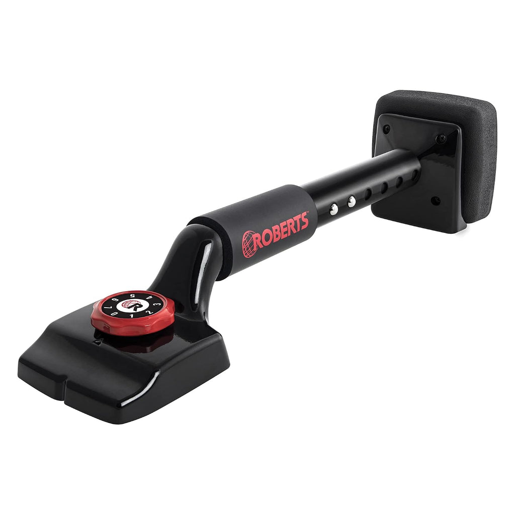 10-128 Matching/Seam Repair Carpet Stretcher Silver & ROBERTS Economy Adjustable Knee Kicker,Black