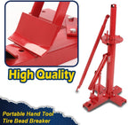 Manual Portable Hand Tire Changer Bead Breaker Tool for Home Garage