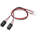 Rebower IR Break Beam Sensor, 3mm LEDs Through Beam Sensor 0-80cm