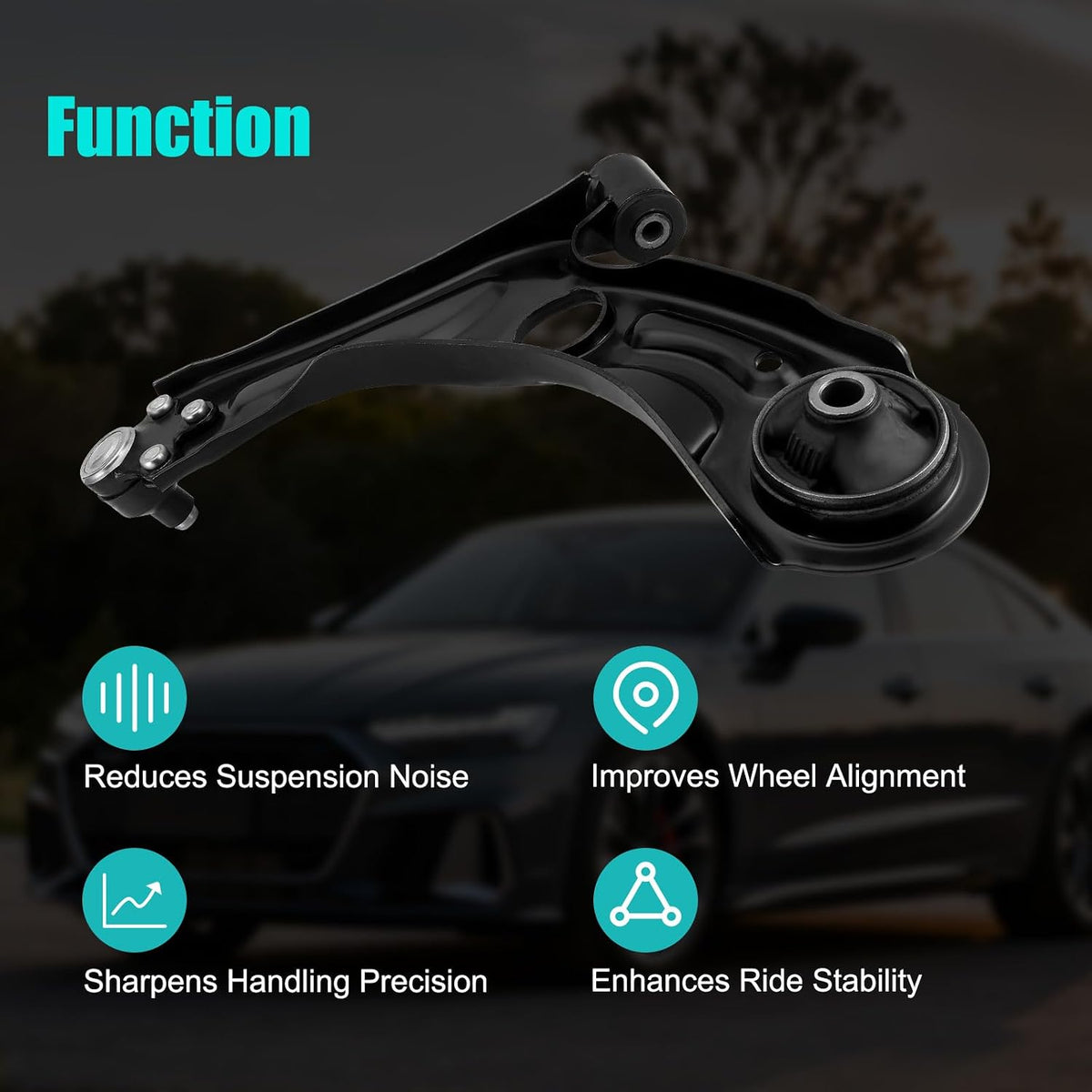 AULINK ‎‎2PCS Front Lower Control Arms with Ball Joint For Chevy