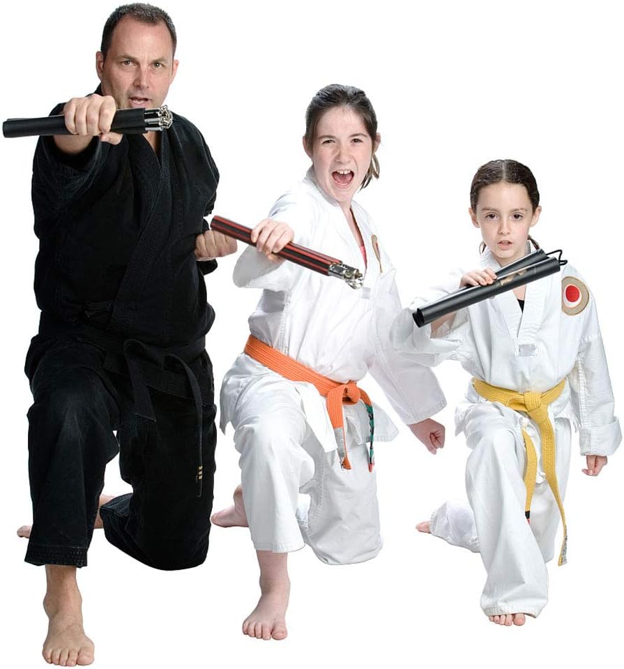 TOPOINT Nunchuck,Safe Foam Training Nunchucks/Nunchakus with Steel Chain for Kids & Beginners Practice and