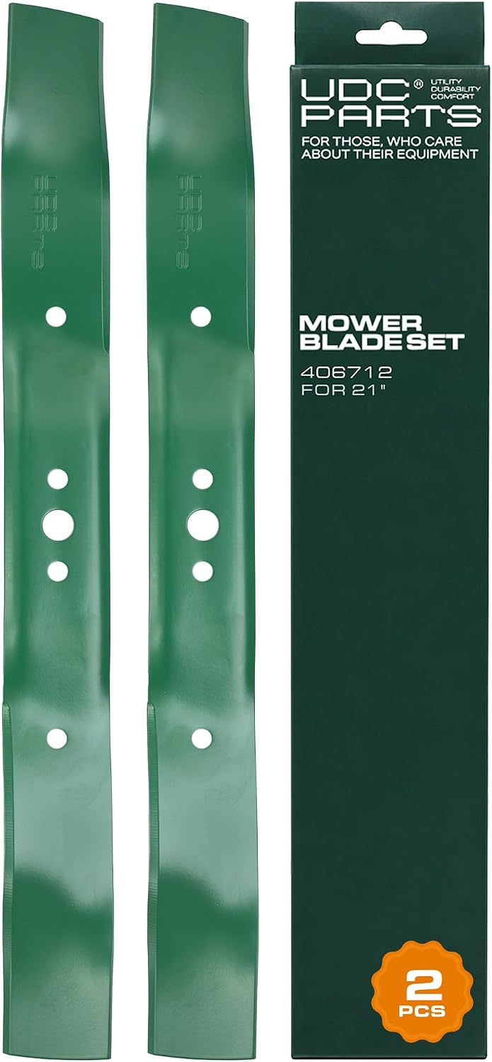 UDC Parts 406712 Medium Lift Mower Blades Replacement for Husqvarna 21 Inch