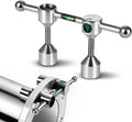 Flange Aligner for Threaded Pipe - Fits Flanges with 1/2” to 1-7/16” Diameter Holes, Pipe Flange Leveler