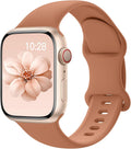 Sport Silicone Band Compatible with Apple Watch Bands 40mm 38mm 41mm 44mm 45mm 42mm 49mm Women Men,Soft Wristband