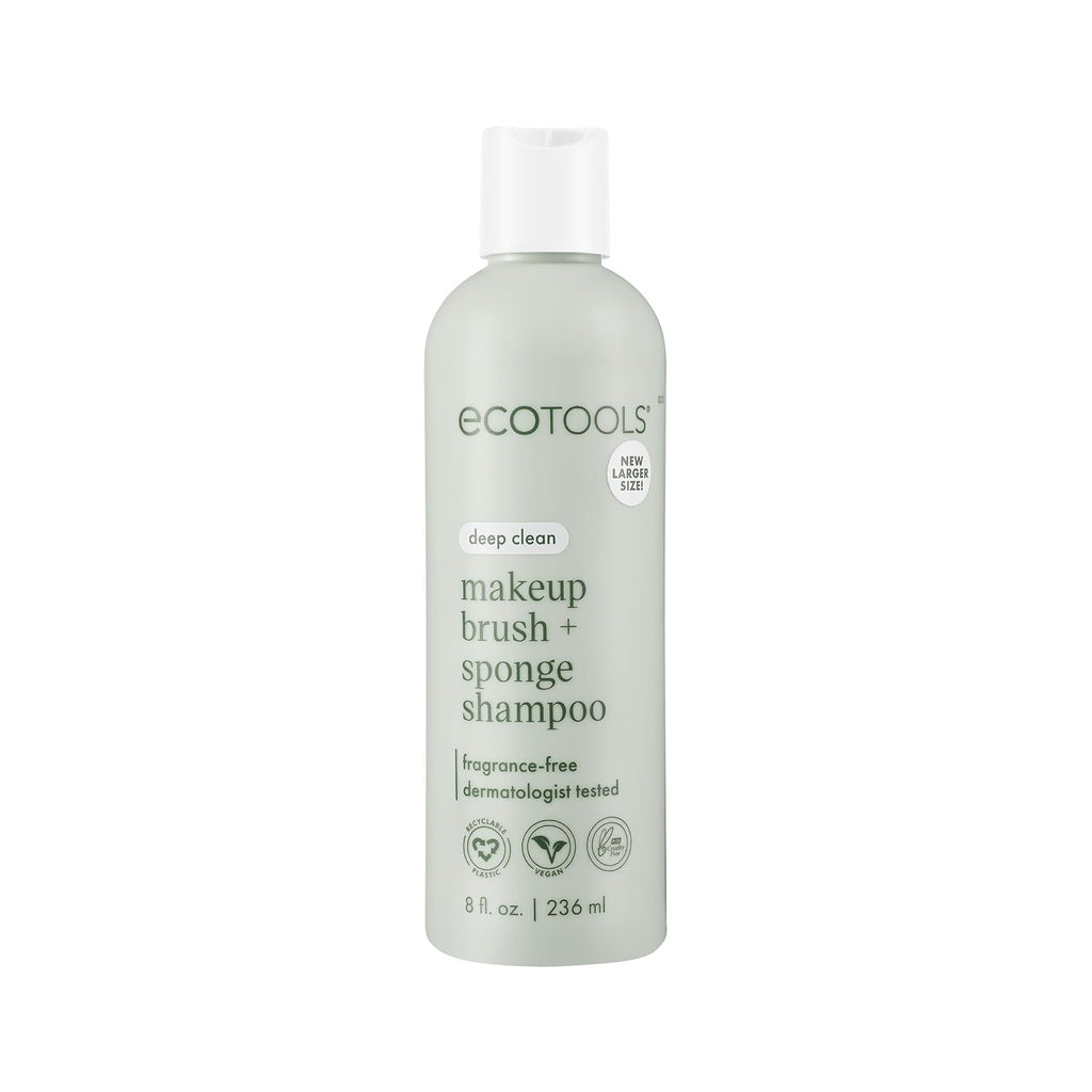 Makeup Brush + Sponge Shampoo, Remove Makeup & Impurities From Tools, Sponges, & Puffs, Fragrance-Free Brush