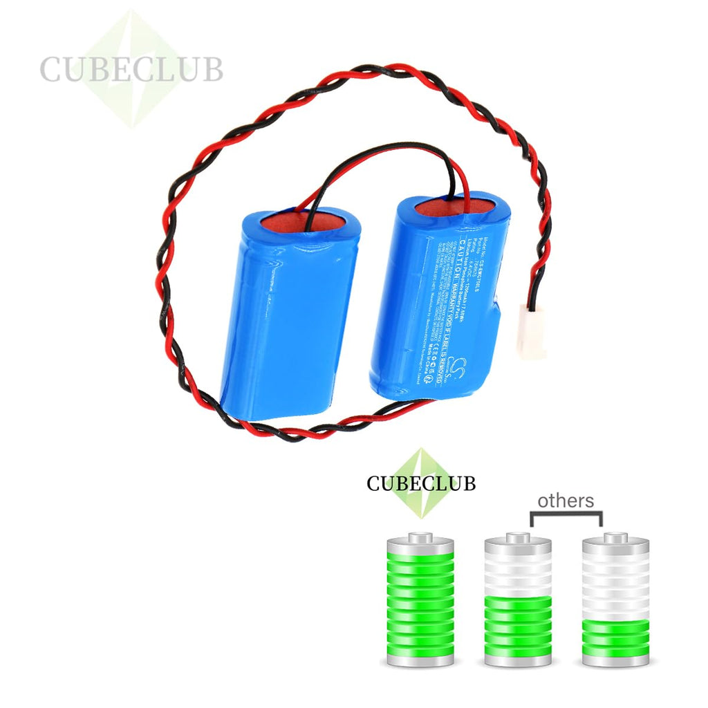 Cameron Sino (2Pack) Replacement for DUAL'LITE EVCUGWD4 EVCURWD4 Battery 1200mAh/6.4V