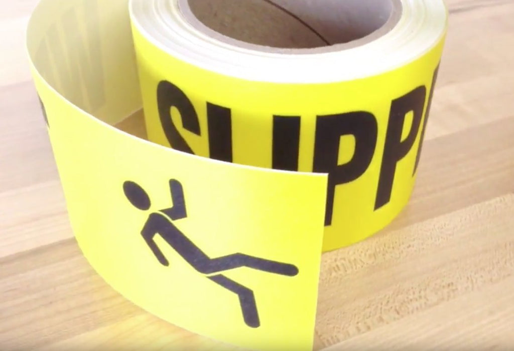 Manufacturing: WTP107 Safety Message Floor Marking Tape, 3" x 54', "ARC Flash Boundary"
