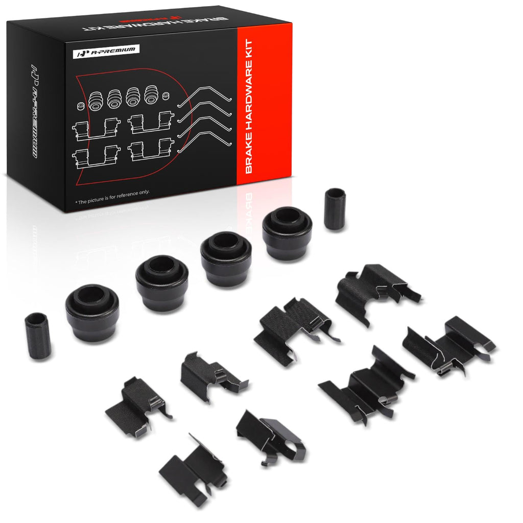 A-Premium Front Left and Right Side Disc Brake Hardware Kit