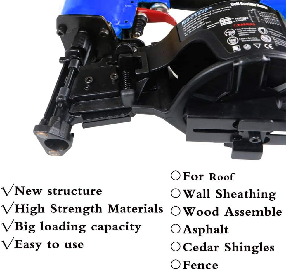 CN45N Roofing Nailer, 15 Degree Roofing Nail Gun