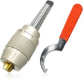 MT3 Keyless Drill Chuck, 1/8"-5/8" (3-16mm), Titanium Coated Jaws