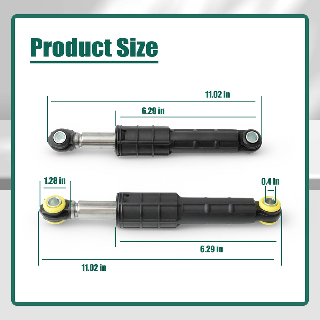 YUXIVCNE Shock Absorber Kit Compatible with Samsung Washers WF42H5000AW/A2