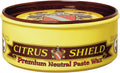 Citrus Shield Paste Wax, Wood Furniture Polish, Wood Cleaner, 11-Ounce, Neutral