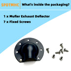 Muffler Exhaust Deflector Muffler Diverter Replacement Part 18331-ZE3-811