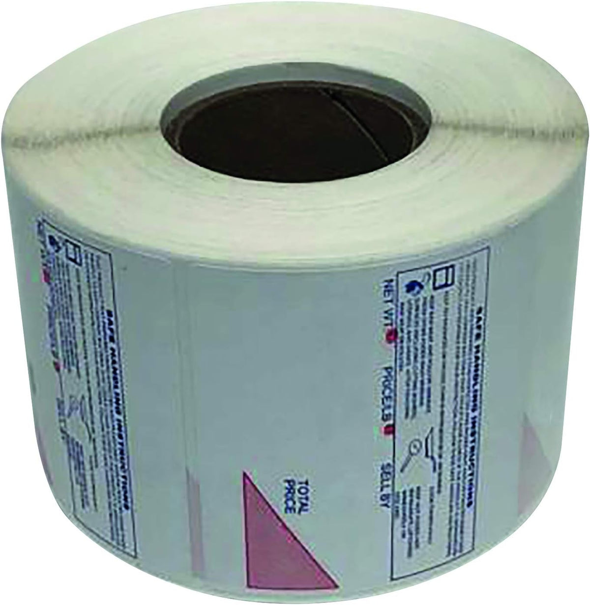 Globe Ishida Scale Label GL-4164 UPC Labels with Safe Handling | 64mm x 59mm | Barcode Printing Sticker Rolls