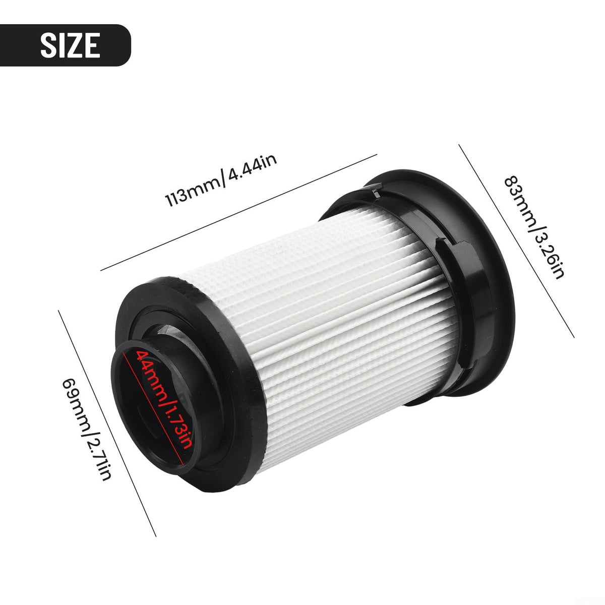 Cleaning brush For Miele HX1 HX1 Pro HX1 Cat & Dog Vacuum Cleaner (3 Filter + 1 Cleaning brush)