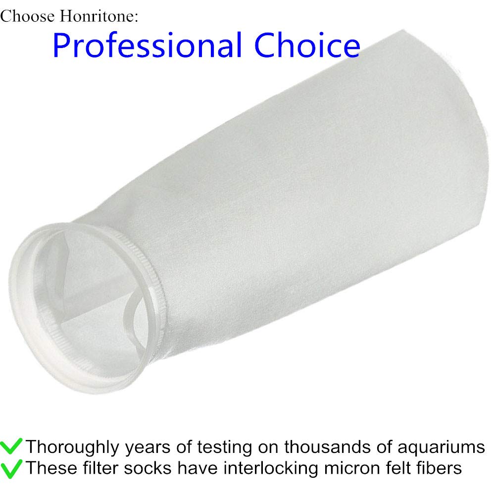 7 Inch Ring by 32 Inch Long Filter Sock Bags - 1 Micron, 5 Micron, 25 Micron, 50 Micron,75 Micron, 100 Micron,150 Micron - Industry,Chemical, Water Liquid Filters -1Pack (50 Micron)