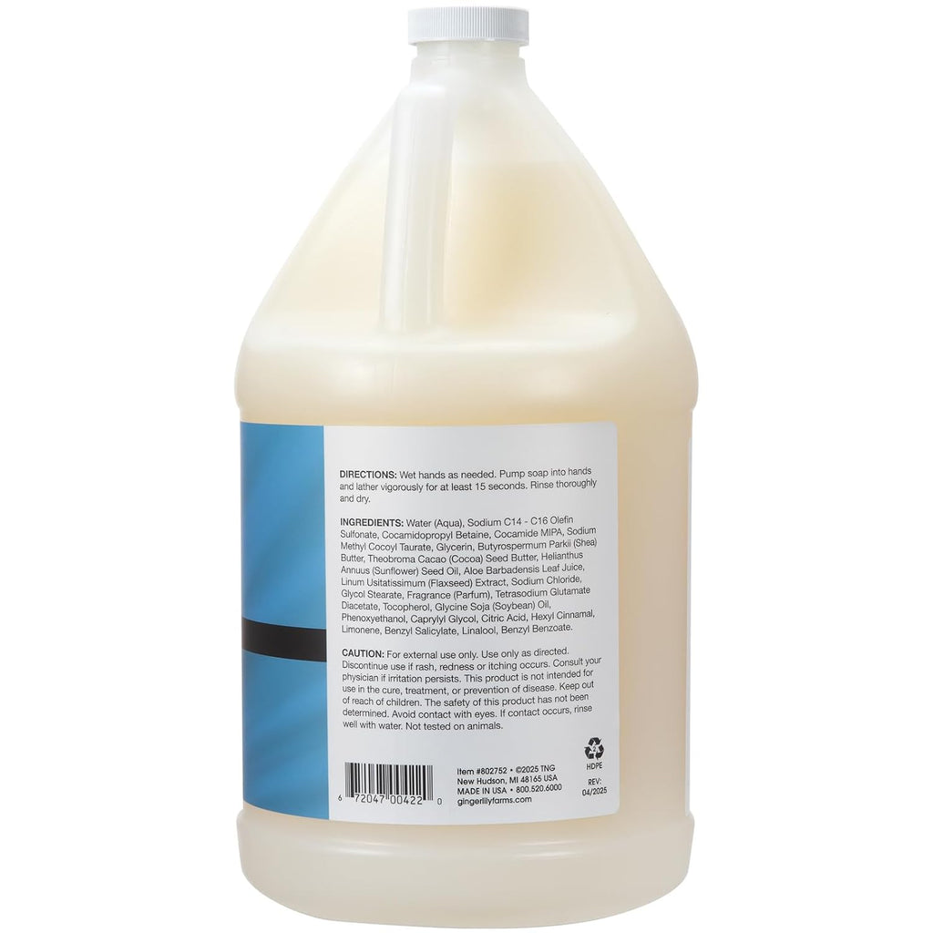 Shea Indulgence Hand Soap, 128oz, Island Tranquility
