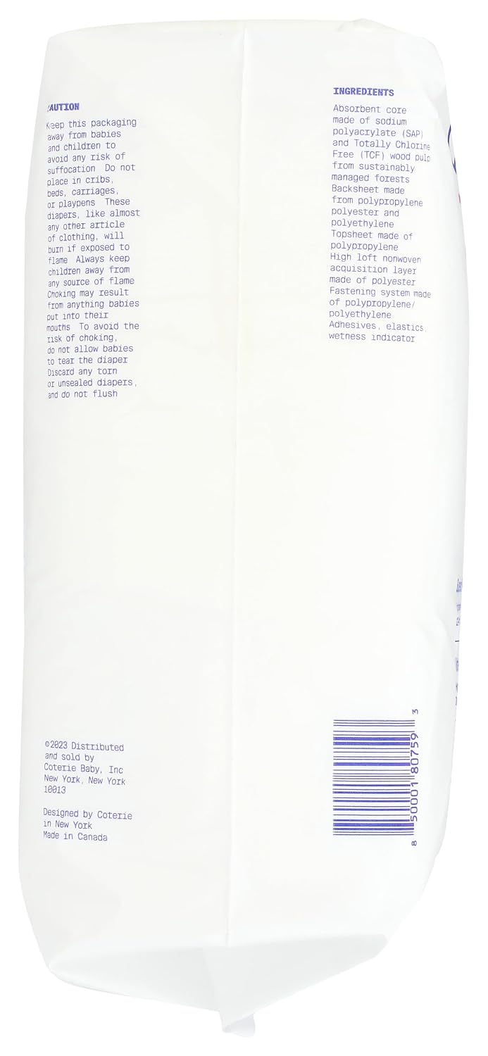 Coterie Size 4 Diapers, 25 CT