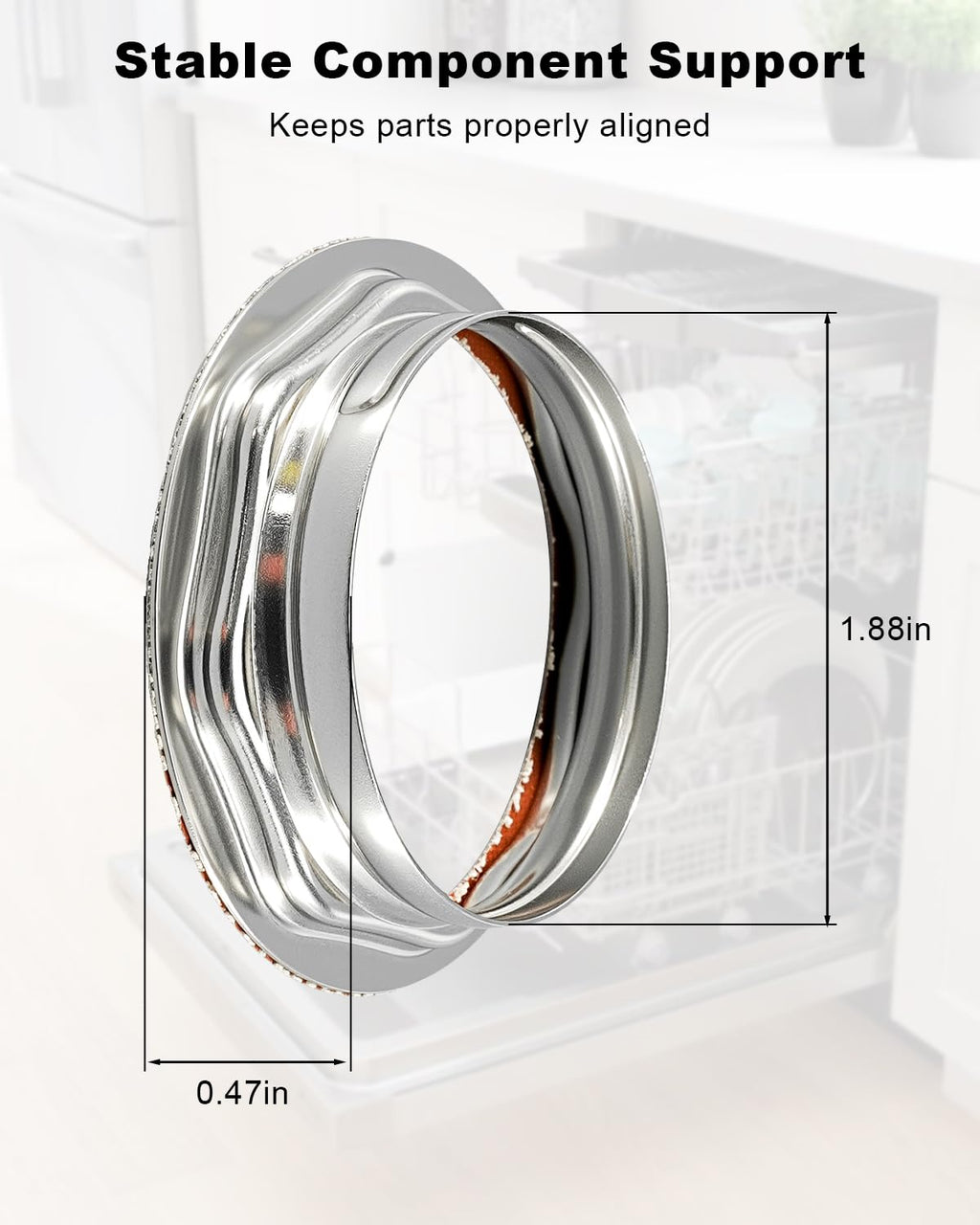 Dishwasher Nut Fit for Bosch Thermador Gaggenau Kenmore Dishwashers