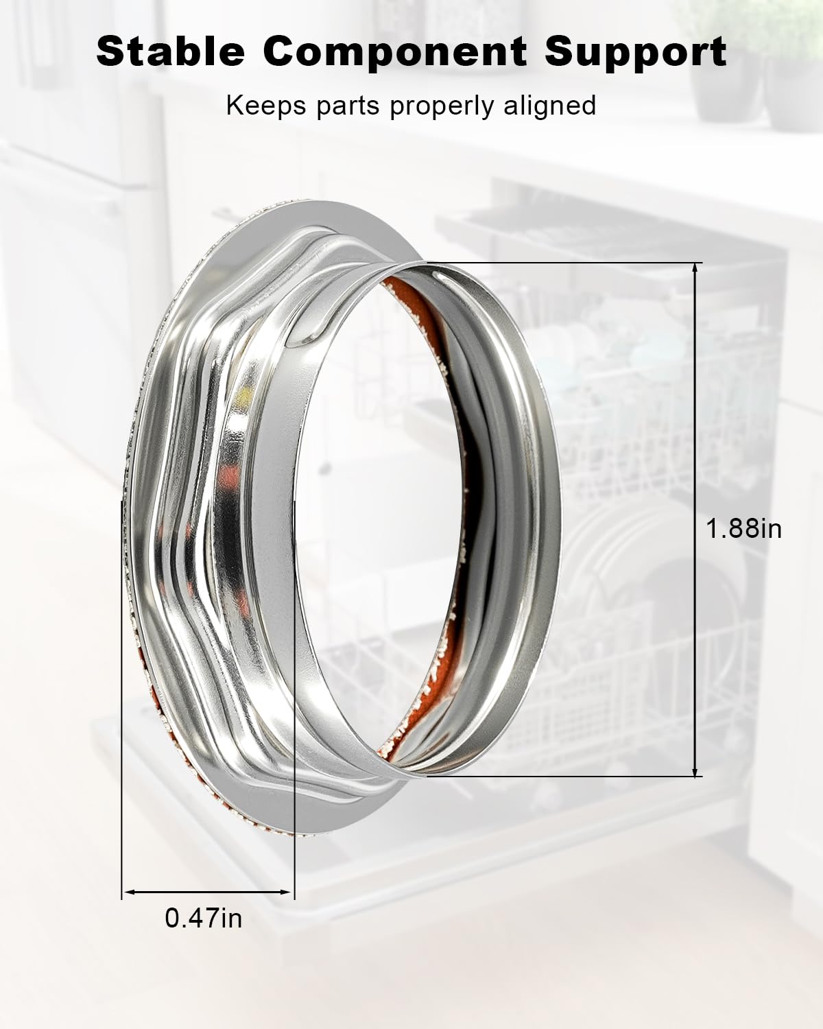 Dishwasher Nut Fit for Bosch Thermador Gaggenau Kenmore Dishwashers