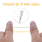 Metallic Bakers Twine, 109 Yards Gold Twine for Crafts Christmas Twine Ornament String Decorative Glitter Gold String