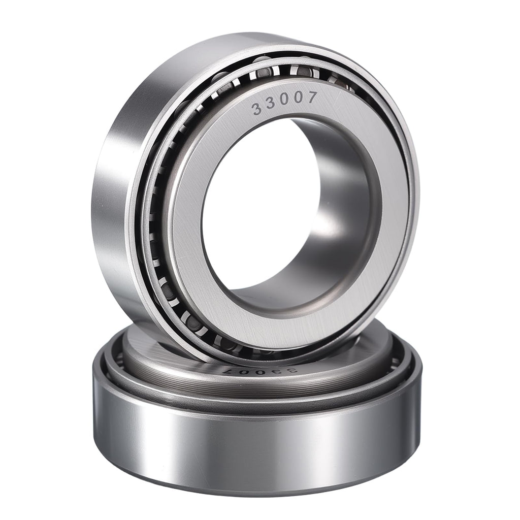 HIPicco 2 Pack 33007 Tapered Roller Bearing Cone and Cup Set