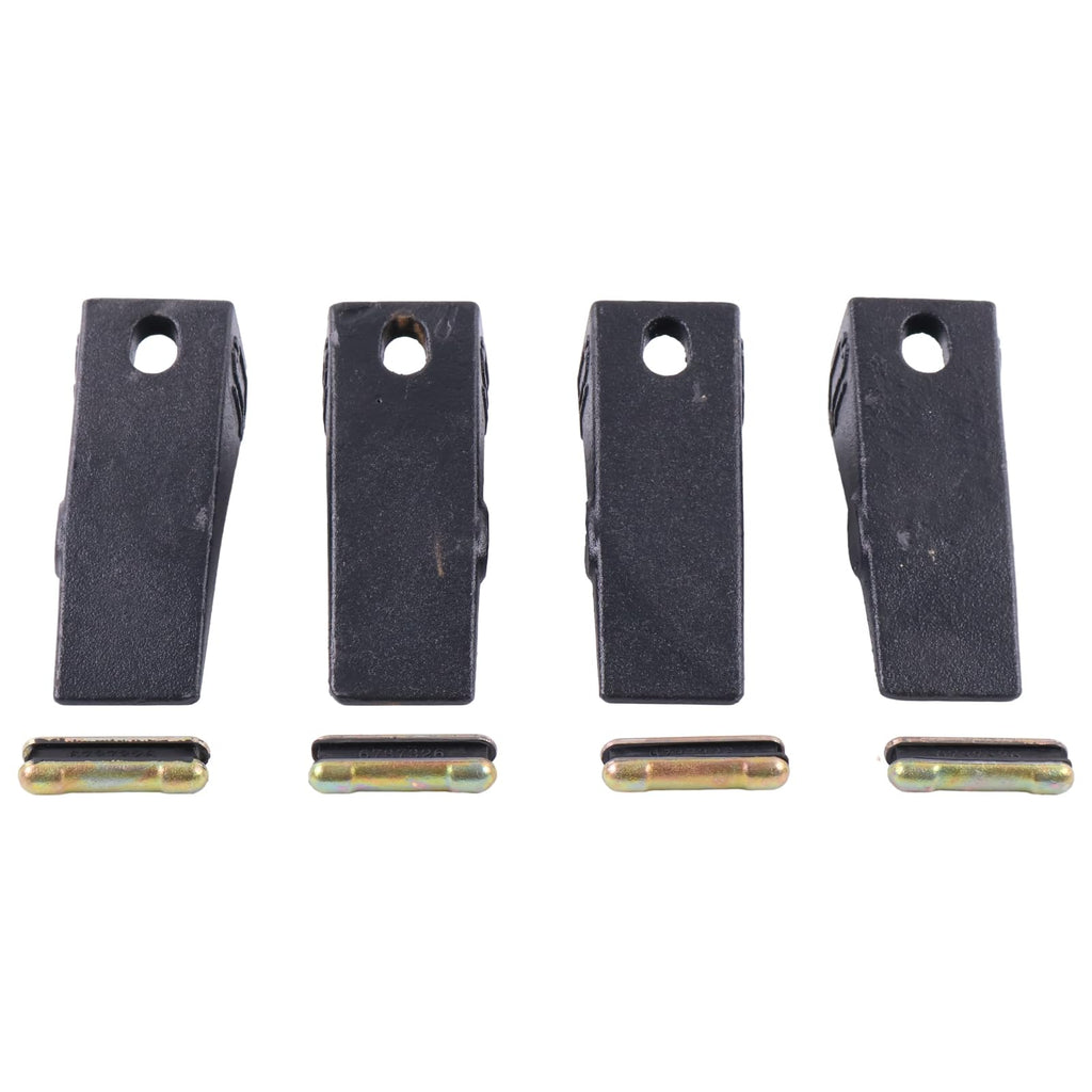 4X 7107320 6737325T Dirt Bucket Tooth for Bobcat Mini Excavators 6737325
