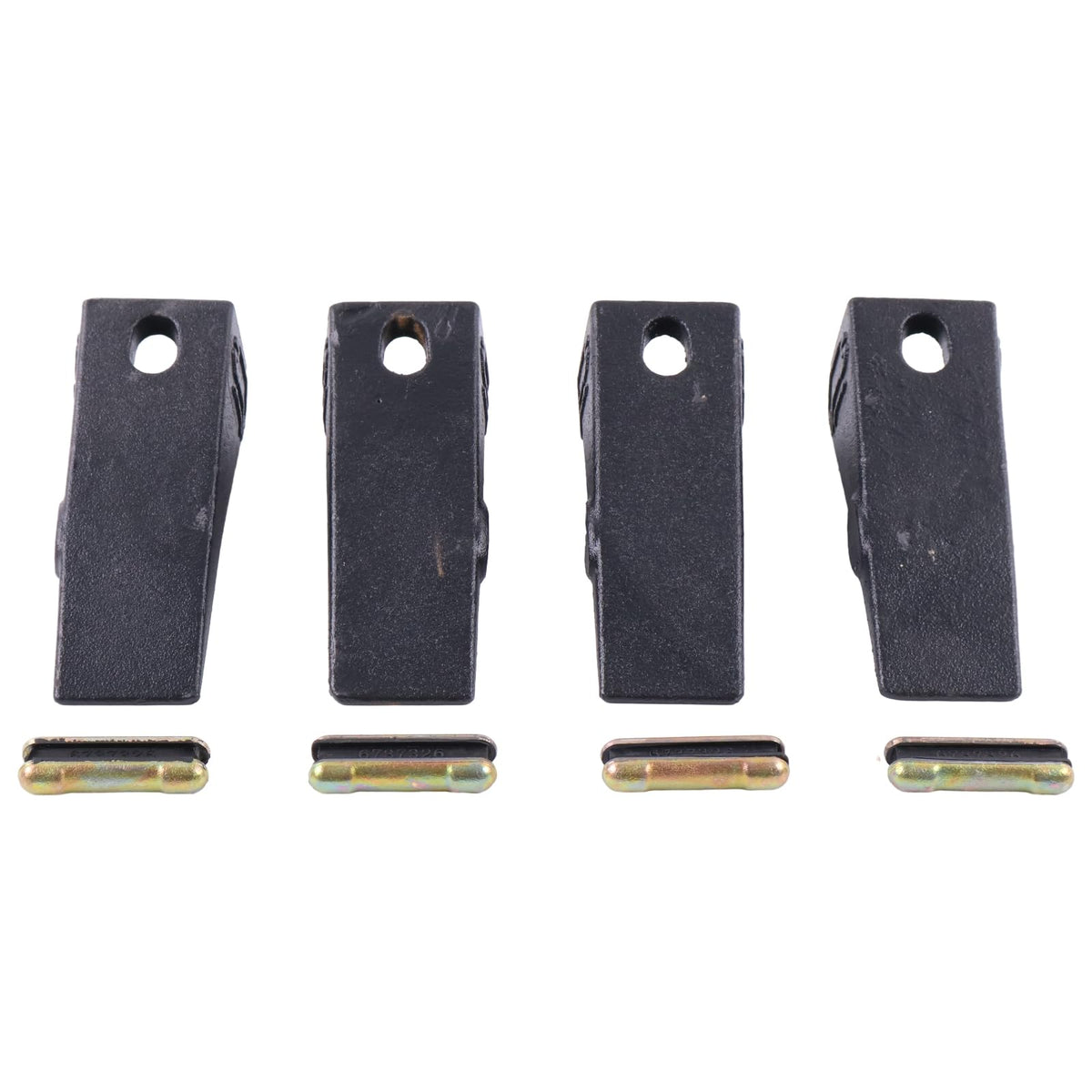 4X 7107320 6737325T Dirt Bucket Tooth for Bobcat Mini Excavators 6737325