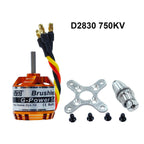 DYS D2830 750KV/850KV/1000KV/1300KV Brushless Outrunner Motor 2-4S for Multicopter RC Aircraft Fixed-Wing UAV (D2830 750KV)