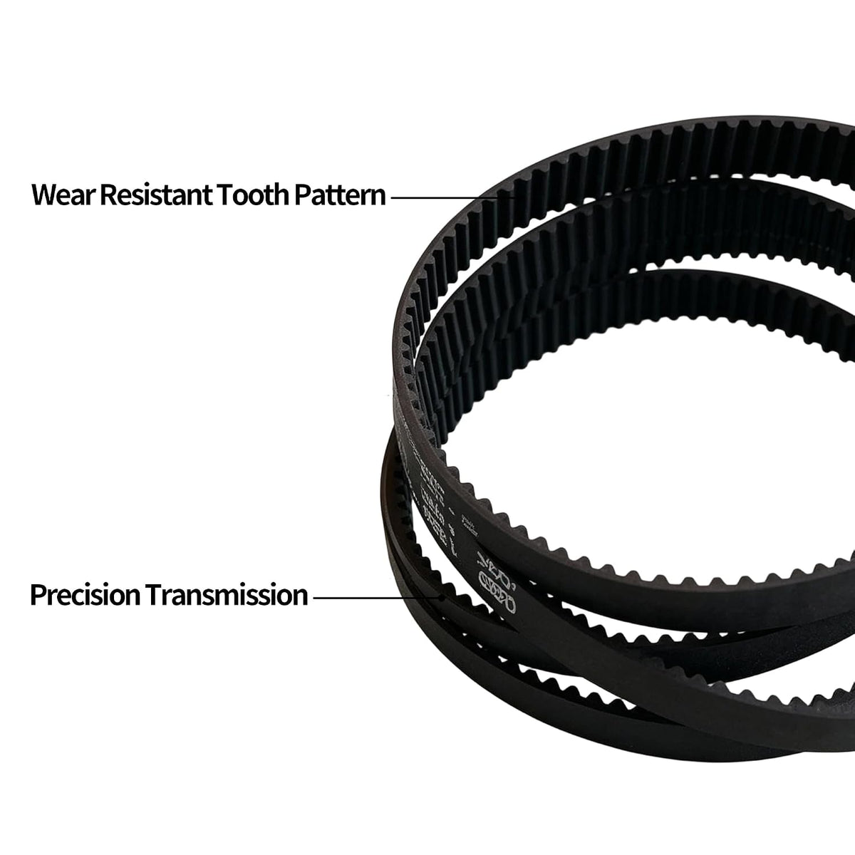 280mm-GT2-6 Closed Loop Timing Belt, GT2 Belt, Replacement Printer Belt Timing Belt for Laser/Inkjet Printer