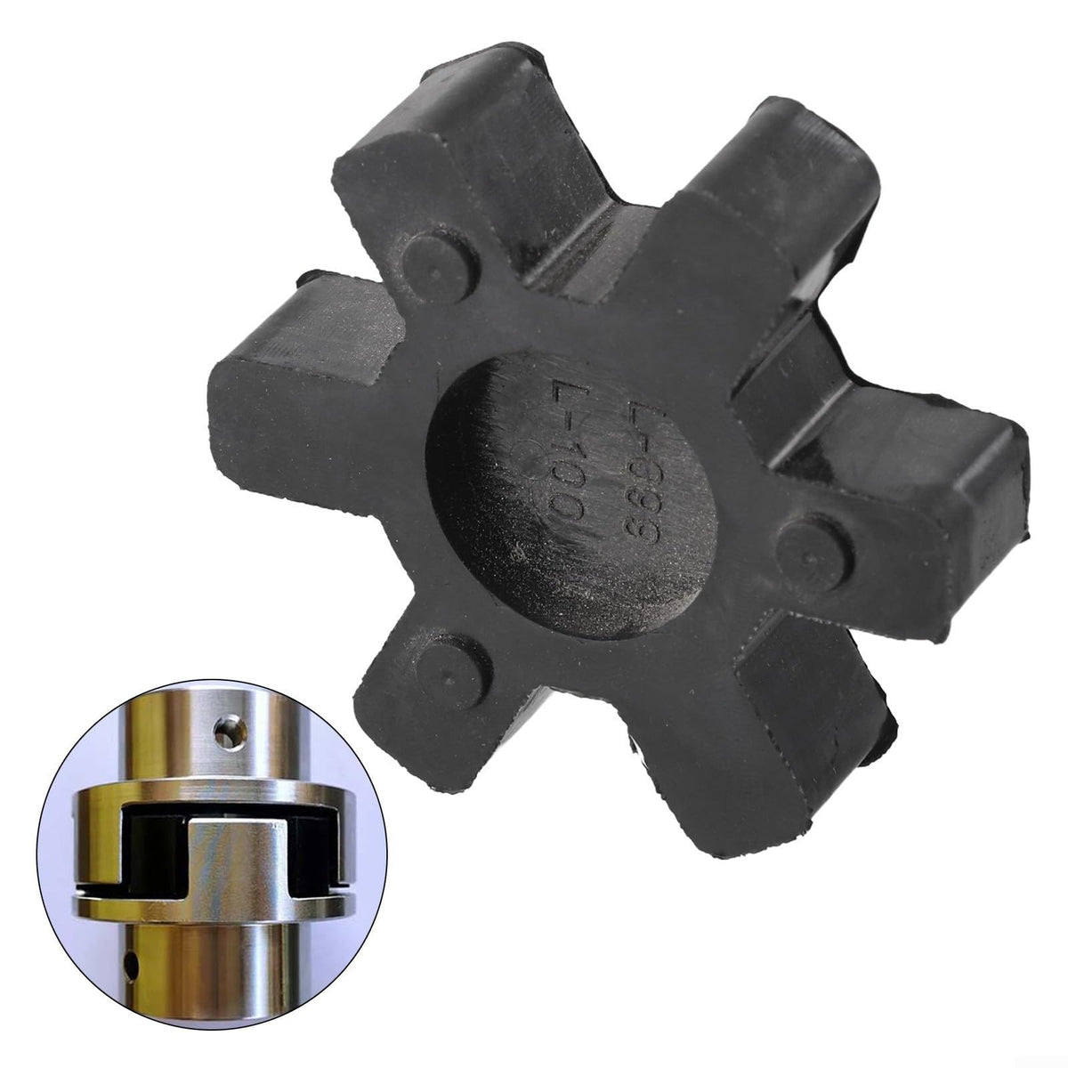 L099 L100 Rubber Spider Insert for L-Jaw Coupling 2.5in