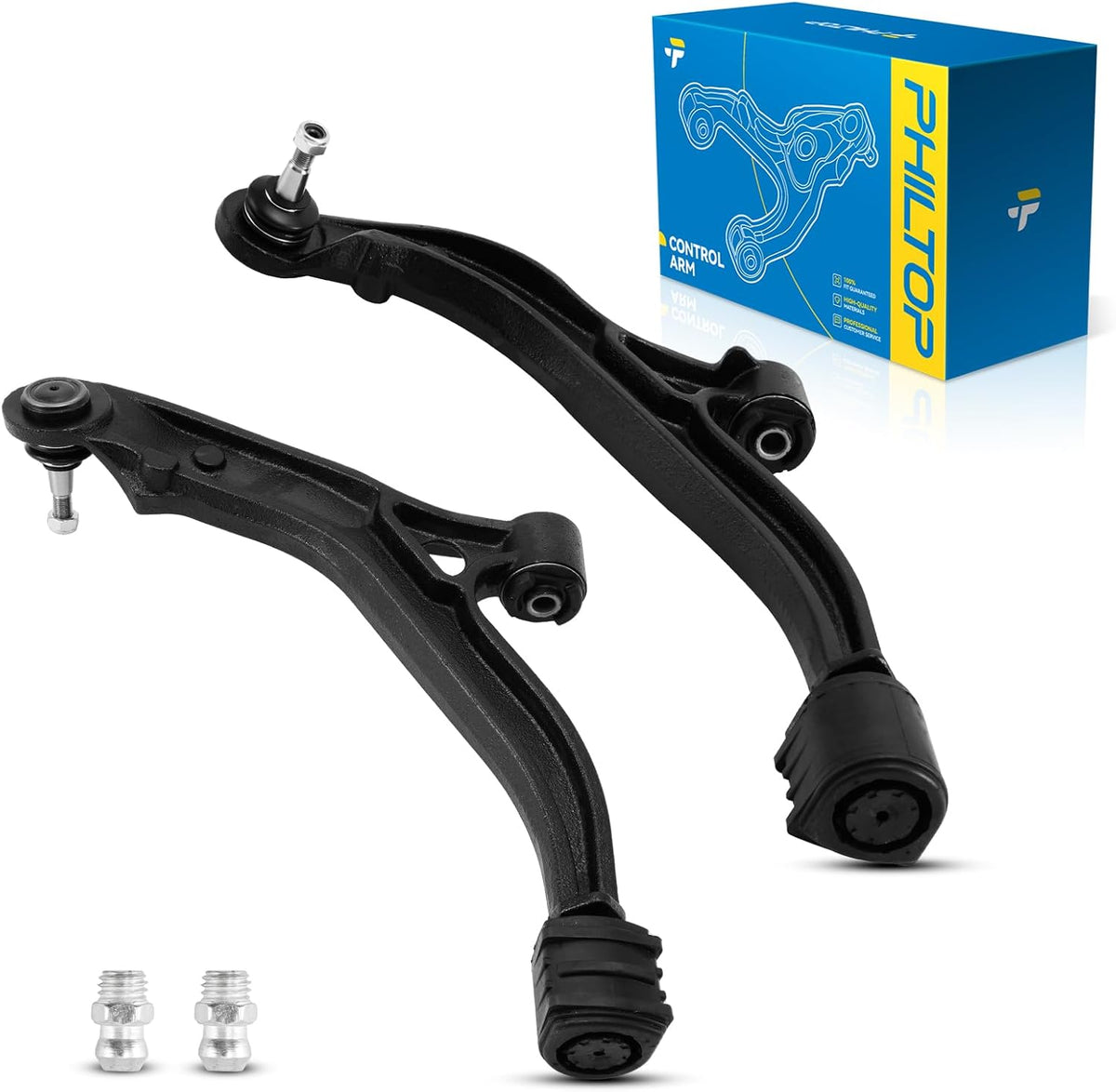 PHILTOP Front Lower Control Arms w/Ball Joint for 01-07 Grand Caravan