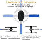 Brake Caliper Compression Tool 4 Hooks Blue Grip Piston Compressor Disc