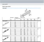 Mechanical rodless Cylinder with Guide Rail Long Stroke DGC-K-25-100-PPV-A DGC-K-32 40-100-PPV-A(350mm,DGC-K25)