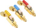 Low Loss Fitting HVAC Refrigerant Ball Valve 1/4’’ SAE