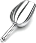 24oz Stainless Steel Ice Scoop, Large Metal Ice Scoop