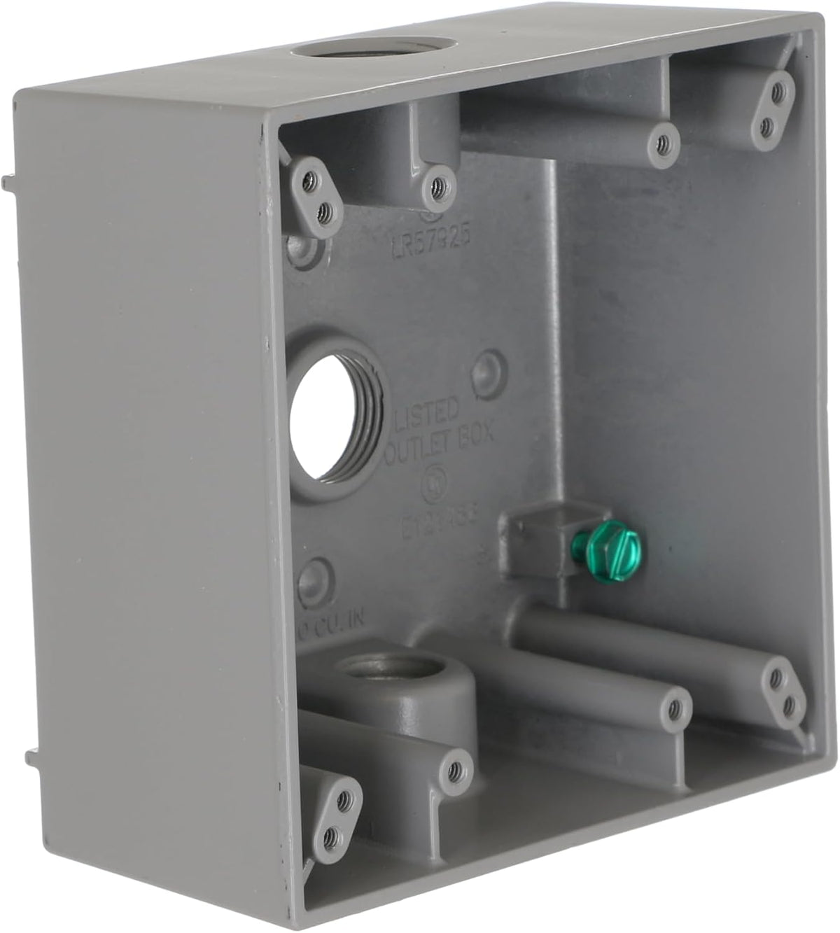 Bell Weatherproof 5333-0 2 - Gang Weatherproof 3 Outlet Box Gray