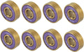 Adult Metal Longboard Skate Board Kick Scooter Inline Roller Skates Skateboard Bearings 8pcs