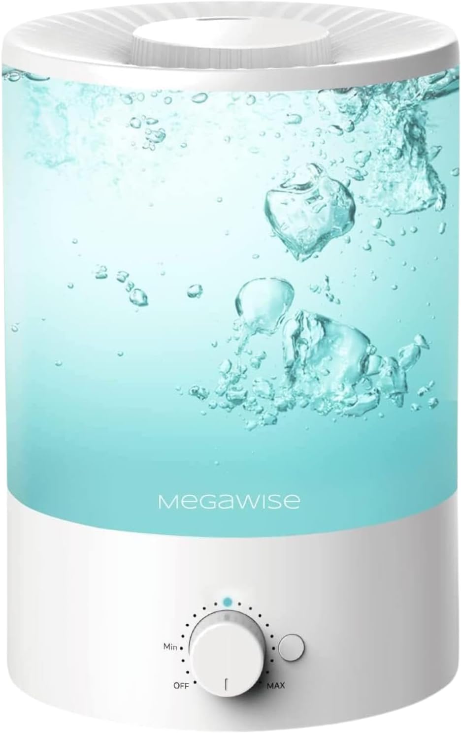 3.5L Cool Mist Humidifier – Ultra-Quiet Ultrasonic Vaporizer with Top-Fill Design, Essential Oil Diffuser, 7-Color