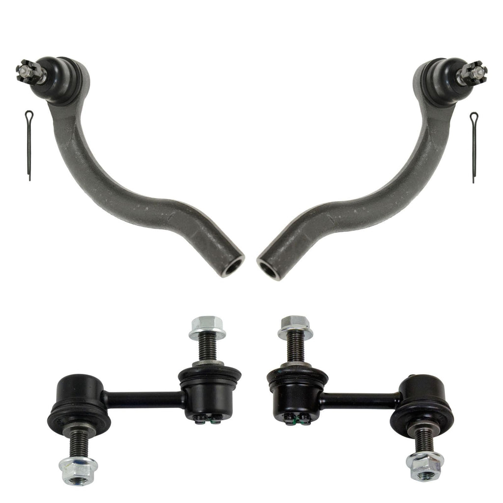 Front Steering Kit Sway Bar Stabilizer Link Tie Rod