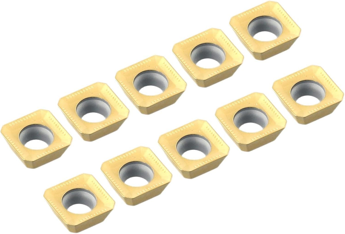 10 Pack SEKT1204 AFTN-XM LF6018 Carbide Milling Inserts for Steel and