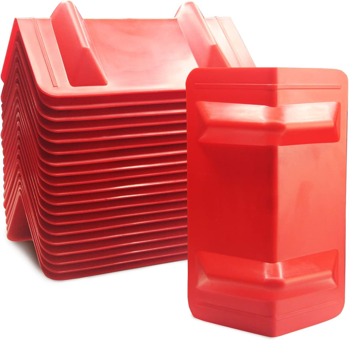 ENJ 20 Pack Flatbed Edge Protectors for Cargo Loads Corner Protectors Flatbed Used Together with Webbing to Protect