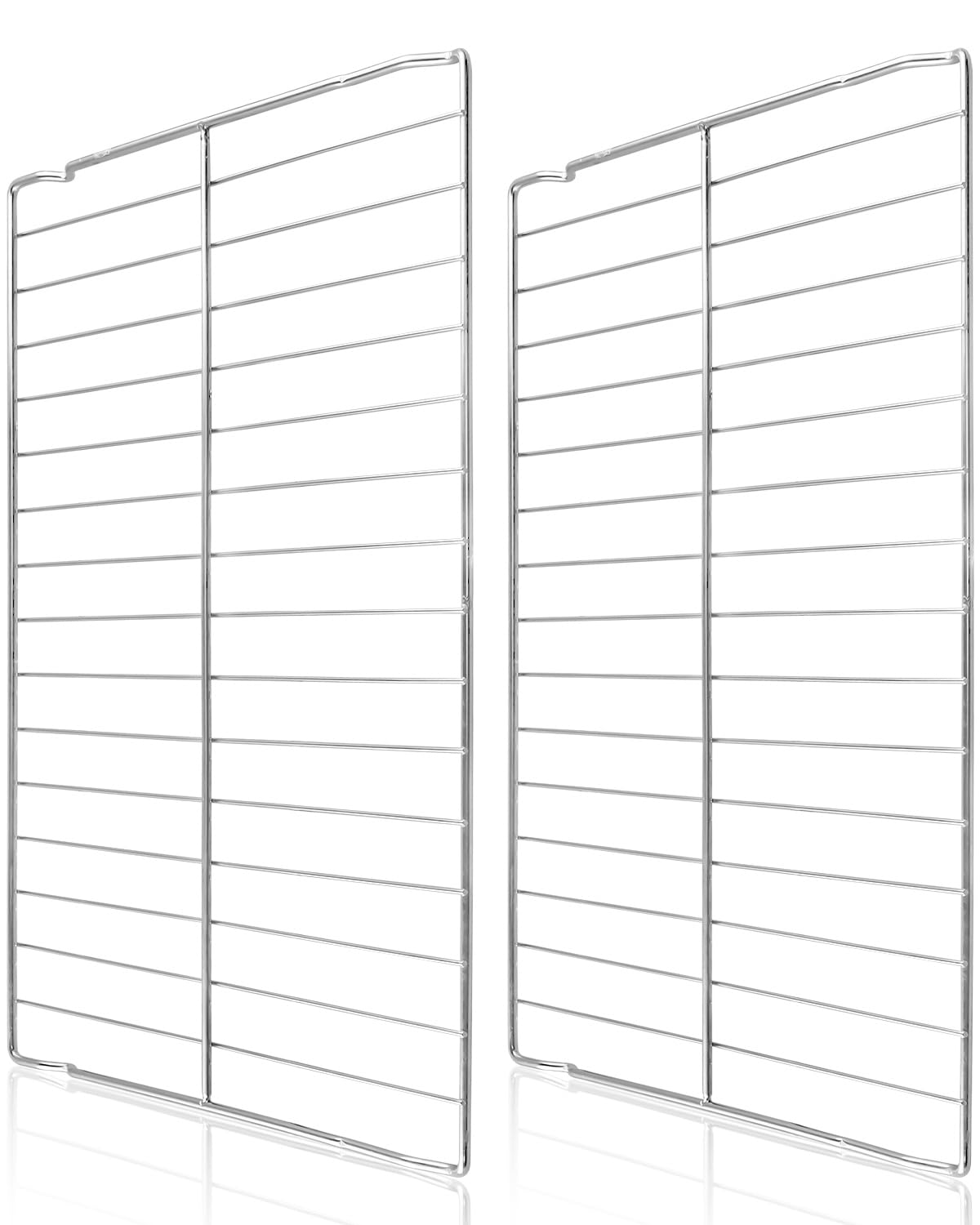 2 Pack WB48T10011 Oven Rack Fit for Range GE KenMore Oven, 24" x 17.7"