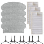 Emiif Filter, Mop Cloth, Side Brush Set for Eureka NER600 Vacuum