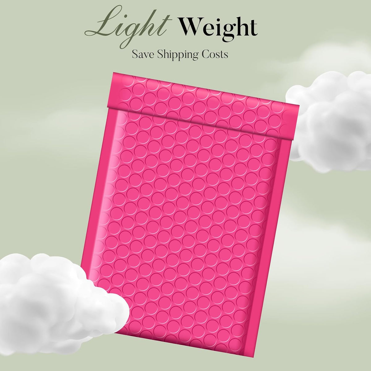 Small Bubble Mailers 4x8 Inch 200 Pack Pink Padded Envelopes