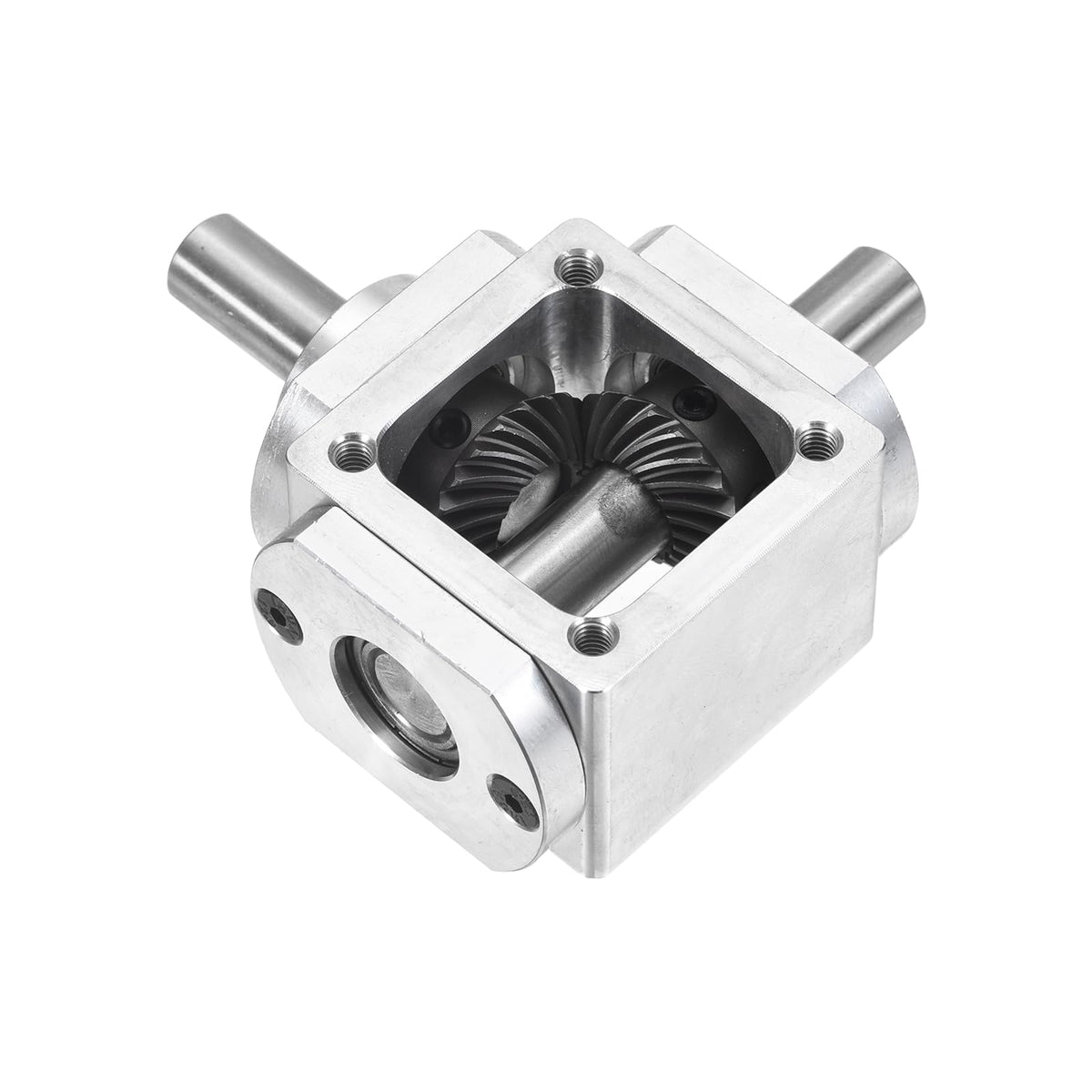 uxcell 1M 20T Gear Box 90 Degree 1:1 Single Output Right Shaft